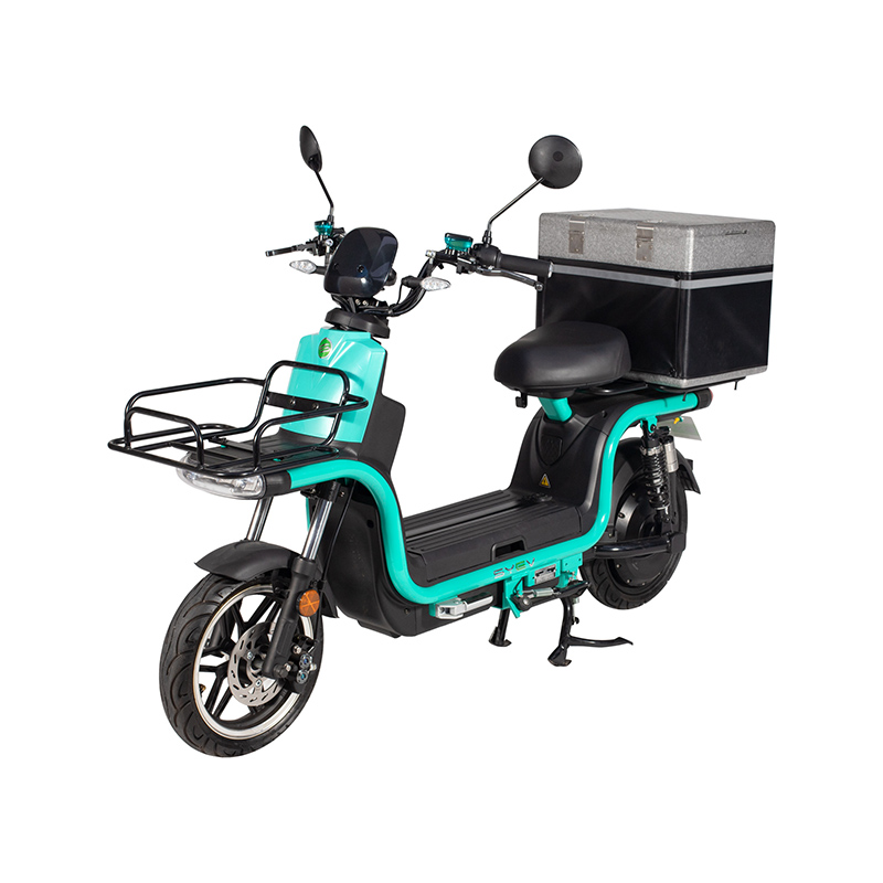 Quais sistemas avançados de assistência ao condutor esta motocicleta elétrica inclui?